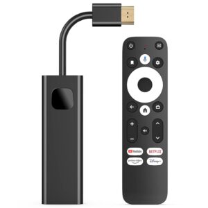 Google TV Stick – 5-Year Service Plan | Plug-&-Play 4K Streaming with Wi-Fi & Voice Remote